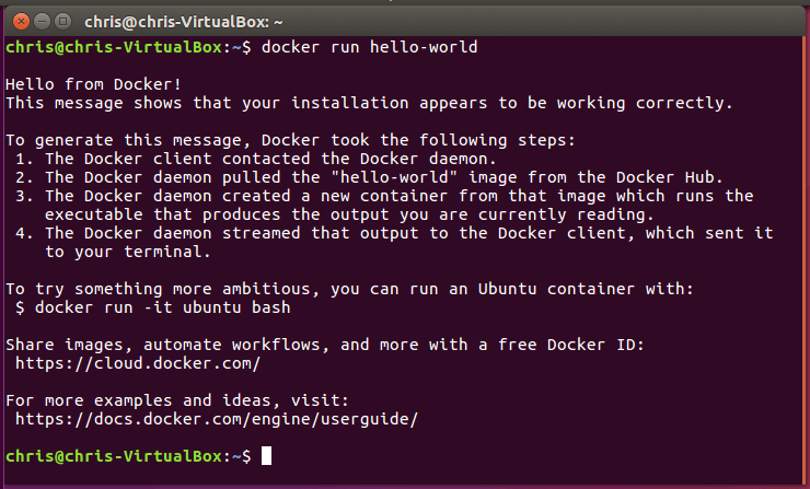 mac virtualbox for windows 10 and docker container 2017